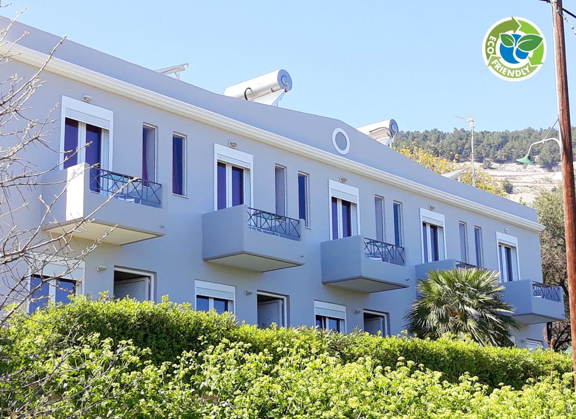 Point Twins Apartments Vrontados Экстерьер фото