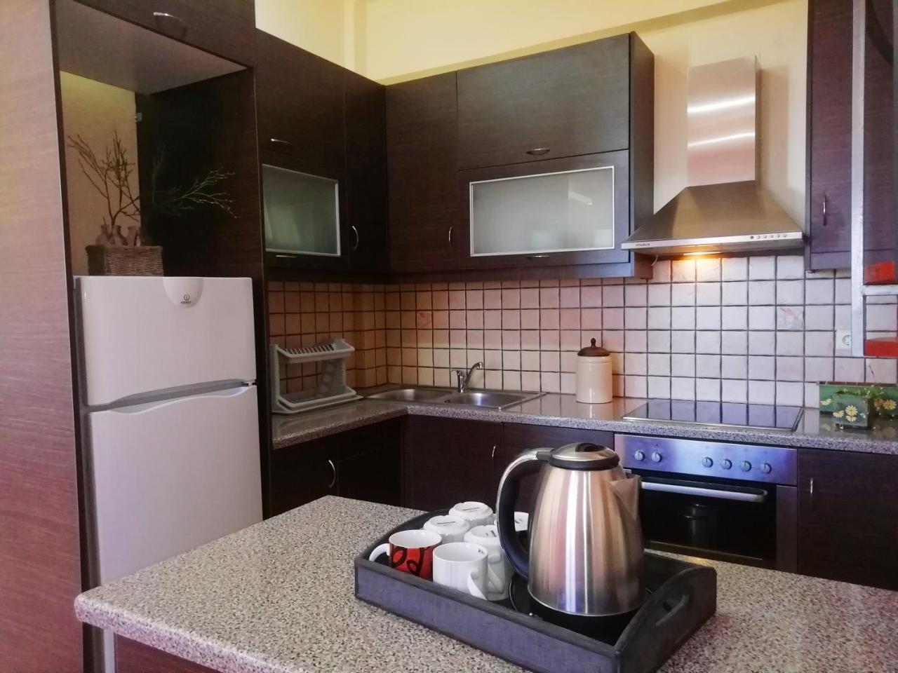 Point Twins Apartments Vrontados Экстерьер фото