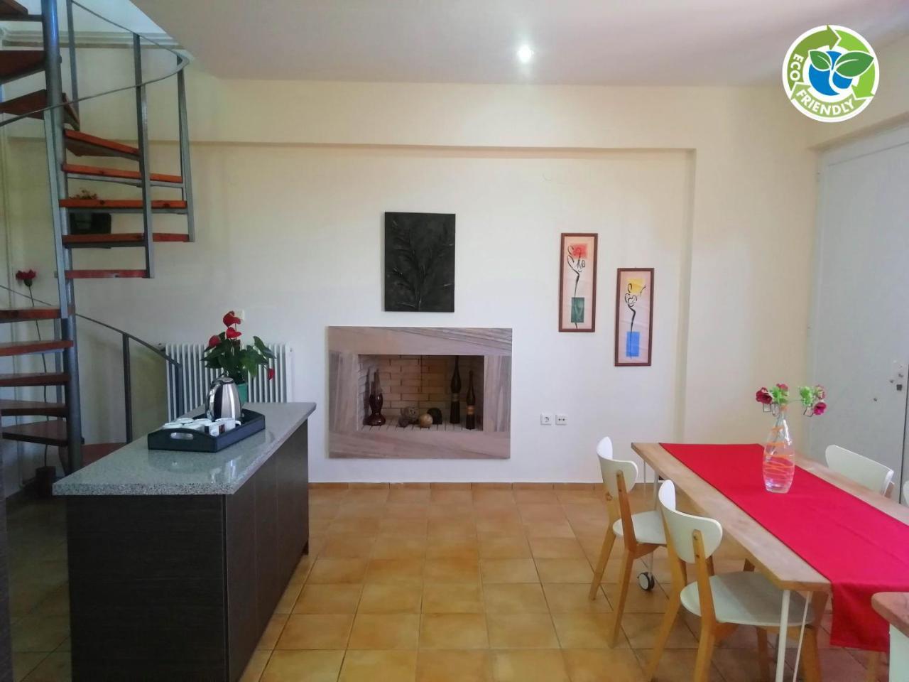 Point Twins Apartments Vrontados Экстерьер фото