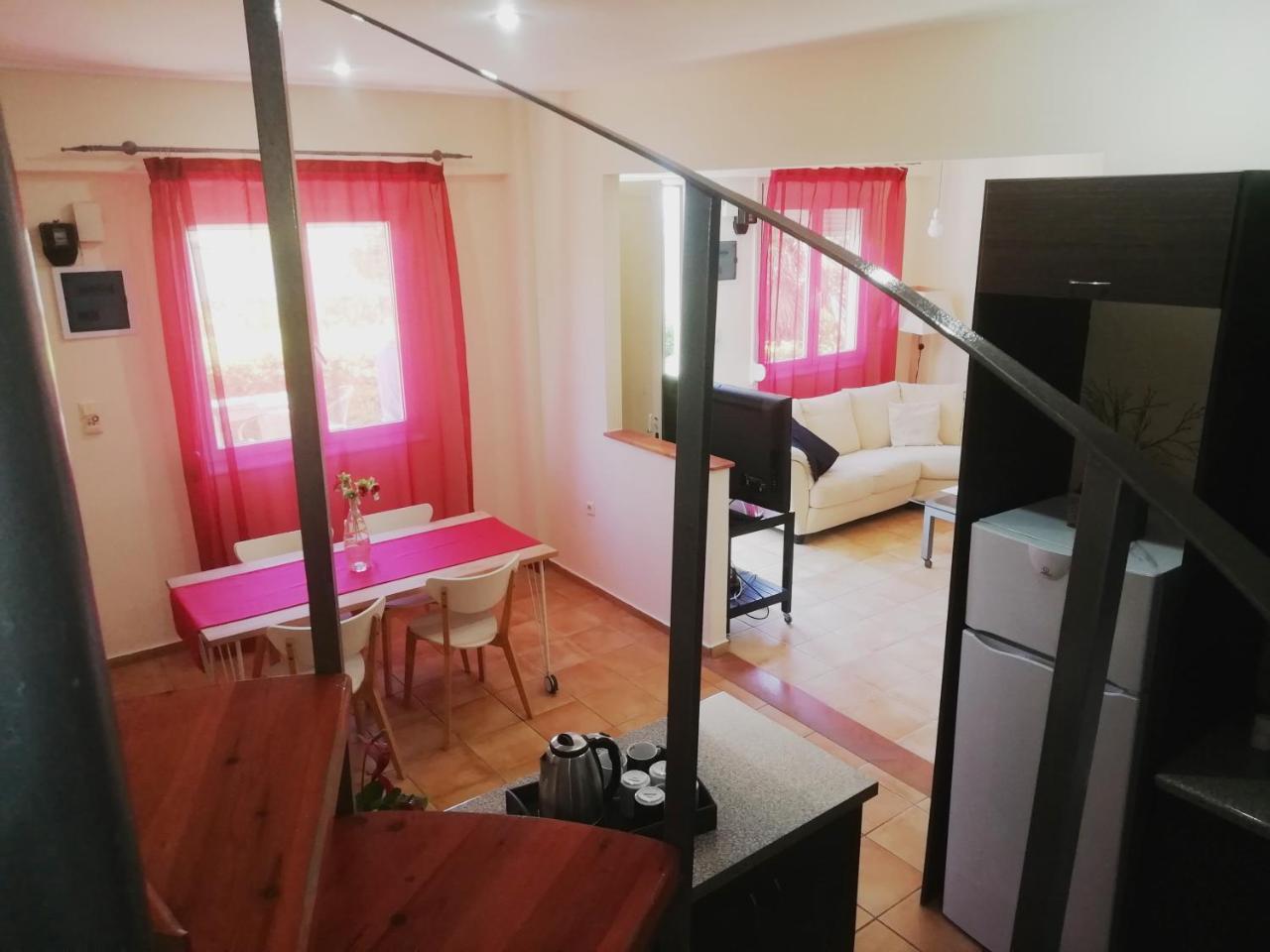 Point Twins Apartments Vrontados Экстерьер фото