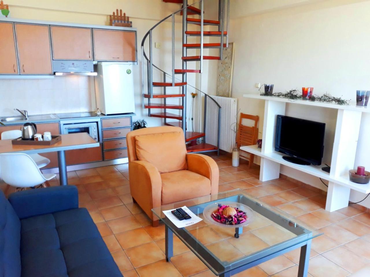 Point Twins Apartments Vrontados Экстерьер фото