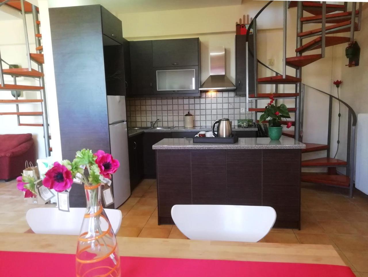 Point Twins Apartments Vrontados Экстерьер фото