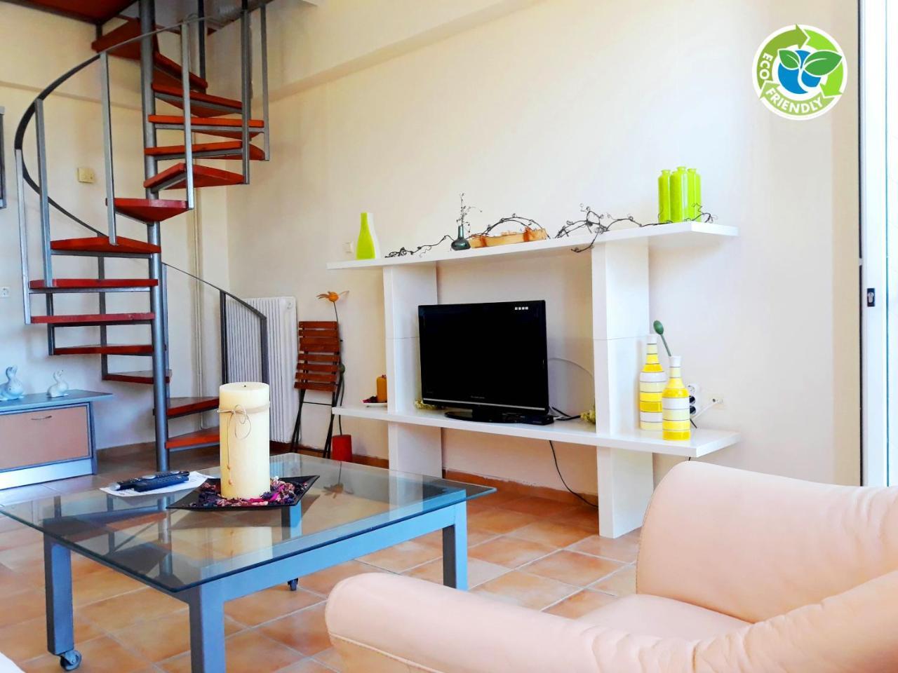 Point Twins Apartments Vrontados Экстерьер фото