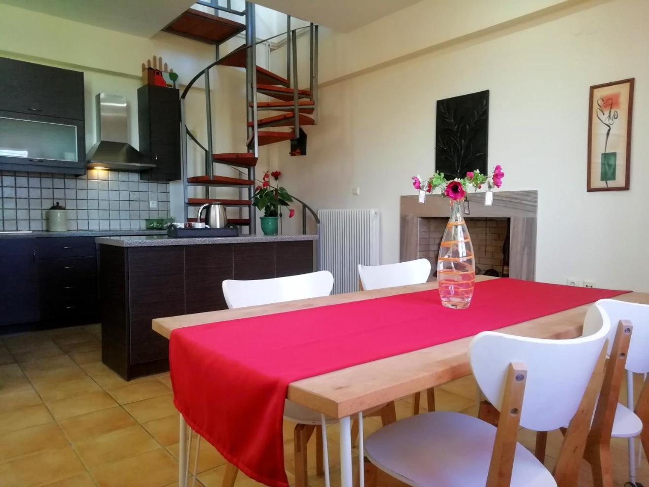 Point Twins Apartments Vrontados Экстерьер фото